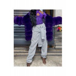 Stylish Solid Sports Jogger Trousers For Women