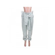 Stylish Solid Sports Jogger Trousers For Women