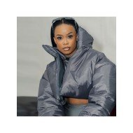  2024 Winter Pure Color Short Cotton Jacket