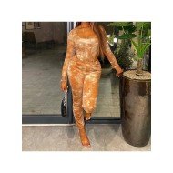  2024 Printing Women's Casual Trouser Suit