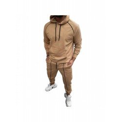 Casual Hooded Long Sleeve Men's Suits  Casual Hooded Long Sleeve Men's Suits