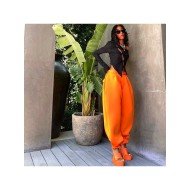  2024 Pure Color Low Waist Corset Pants