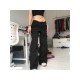  2024 Pure Color Loose Denim Jeans