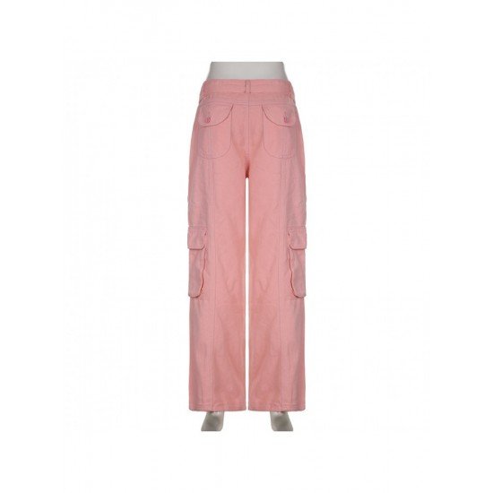  2024 Pure Color Loose Denim Jeans