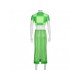 Crop Top And Long Skirt Suits For Women