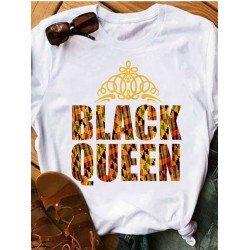 Letter Printed Leisure Women Summer Tops Letter Printed Leisure Women Summer Tops