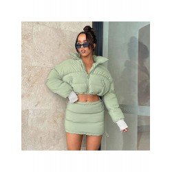 Trendy Winter Down Coat And Skirt Sets For Women Trendy Winter Down Coat And Skirt Sets For Women