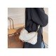  2024 New Fashion Plush Pure Color Women's Handbags