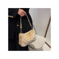  2024 New Fashion Plush Pure Color Women's Handbags