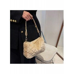 2024 New Fashion Plush Pure Color Women's Handbags  2024 New Fashion Plush Pure Color Women's Handbags