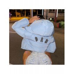  2024 Winter Pure Color Short Down Coats