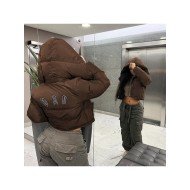  2024 Winter Pure Color Short Down Coats