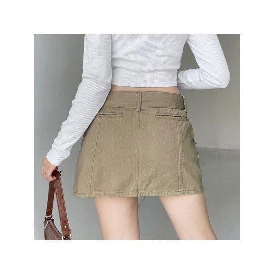  2024 Summer Retro Low Waist Denim Skirt