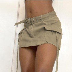  2024 Summer Retro Low Waist Denim Skirt