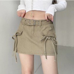  2024 Summer Retro Low Waist Denim Skirt