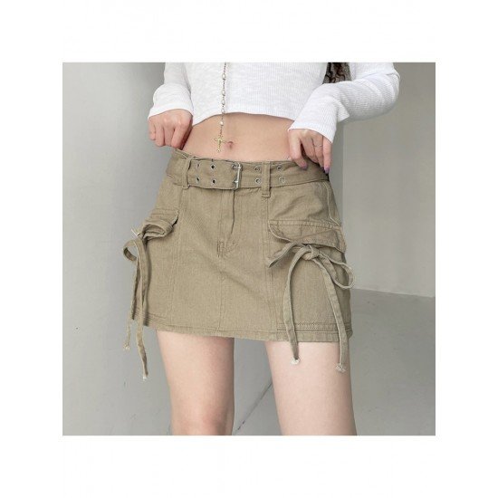  2024 Summer Retro Low Waist Denim Skirt