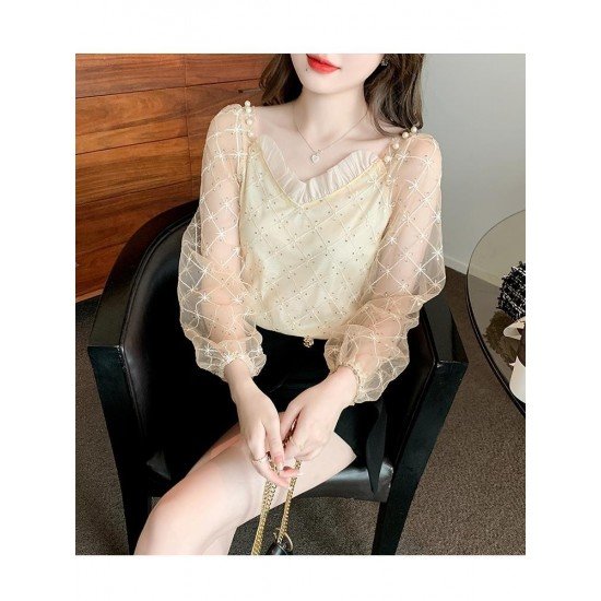  2024 French Long Sleeve Women's Shirt