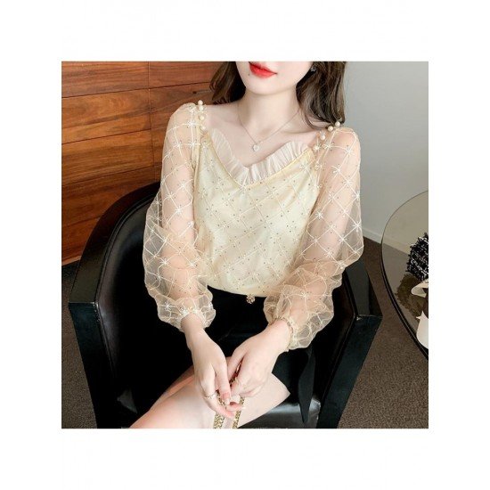  2024 French Long Sleeve Women's Shirt