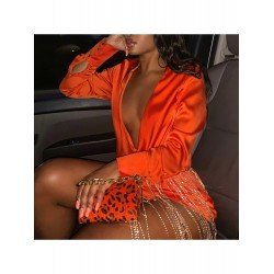 Pure Color Long Sleeve Dress For Women  Pure Color Long Sleeve Dress For Women