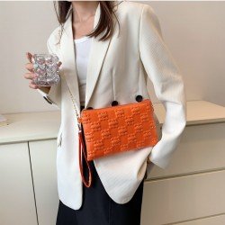  PU Pure Color Women's Cross Body Bag
