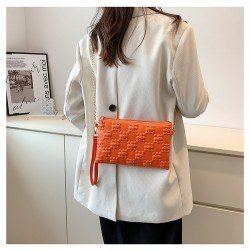  PU Pure Color Women's Cross Body Bag