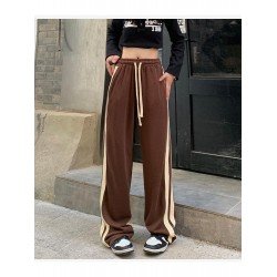 Vintage Black Loose Drawstring Long Pant Trousers Vintage Black Loose Drawstring Long Pant Trousers