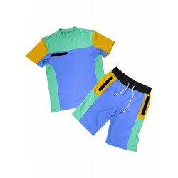 Fashion Casual Sport Short Sleeve Suits For Men Fashion Casual Sport Short Sleeve Suits For Men