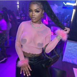 Sexy See Through Long Sleeve Crop Tops