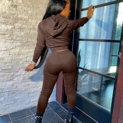 Women Fall Matching 2 Piece Outfit Sets