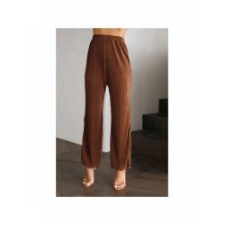 Stringy Selvedge Solid Loose Matching 2piece Trouser Sets  Stringy Selvedge Solid Loose Matching 2piece Trouser Sets