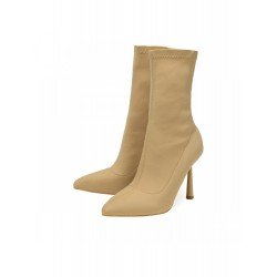 Simple Solid Mid Calf High Boots Simple Solid Mid Calf High Boots
