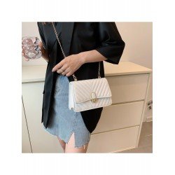 Sweet Simple PU Pure Color Chain Bag  Sweet Simple PU Pure Color Chain Bag