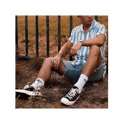 Leisure Striped Short Sleeve Summer Men Shirts Leisure Striped Short Sleeve Summer Men Shirts