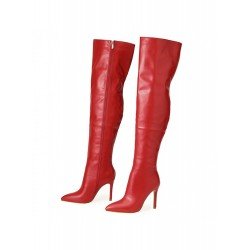 Fashionable Black Stiletto Over The Knee High Boots Fashionable Black Stiletto Over The Knee High Boots