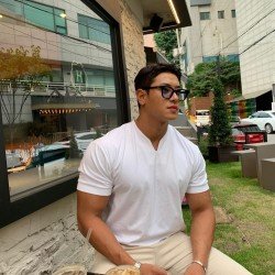  Men Pure Color Short Sleeve Polo Shirt