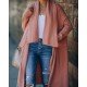  2024 Pure Color Loose Women's Knitted Coats