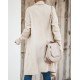  2024 Pure Color Loose Women's Knitted Coats