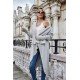  2024 Pure Color Loose Women's Knitted Coats