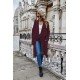  2024 Pure Color Loose Women's Knitted Coats