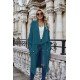  2024 Pure Color Loose Women's Knitted Coats