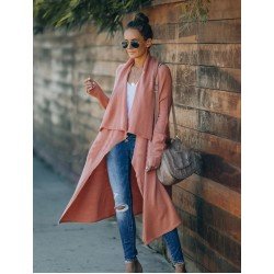 2024 Pure Color Loose Women's Knitted Coats  2024 Pure Color Loose Women's Knitted Coats