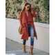  2024 Pure Color Loose Women's Knitted Coats