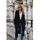  2024 Pure Color Loose Women's Knitted Coats