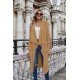  2024 Pure Color Loose Women's Knitted Coats