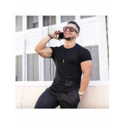 Summer Round Neck Letter Men's T-Shirt  Summer Round Neck Letter Men's T-Shirt