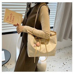 Versatile Travel Contrast Color Tote Bags
