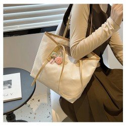 Versatile Travel Contrast Color Tote Bags