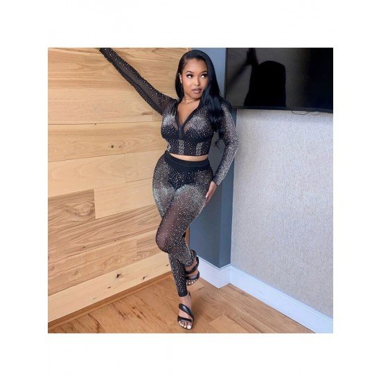  2024 Fall Skinny Top And Trouser Women's Suits