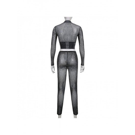  2024 Fall Skinny Top And Trouser Women's Suits