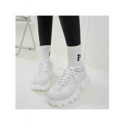 Sports Color Blocking Lace Up Sneakers Sports Color Blocking Lace Up Sneakers